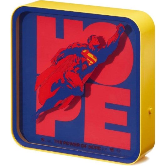 Lampada Acrilica Superman Numskull Mundo Cine