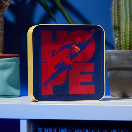 Lampada Acrilica Superman Numskull Mundo Cine