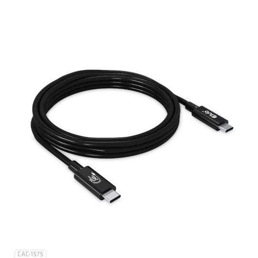 Cable USB-C Club 3D CAC-1575 2 m USB4 Gen 2x2 20 Gbit/s Negro