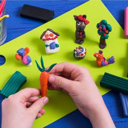 Kit di Plastilina Liderpapel 15 Colori a Base Vegetale
