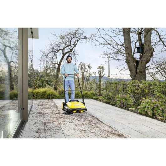 Barredora Kärcher S 6 Manual 2500 m²/h 38L Negro/Amarillo