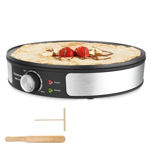 Crepera Taurus Crepe & Fun 1200W Placa 30cm Antiadherente