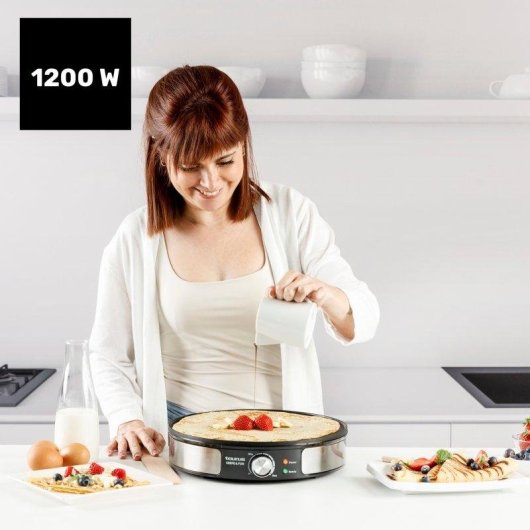 Crepera Taurus Crepe & Fun 1200W Placa 30cm Antiadherente