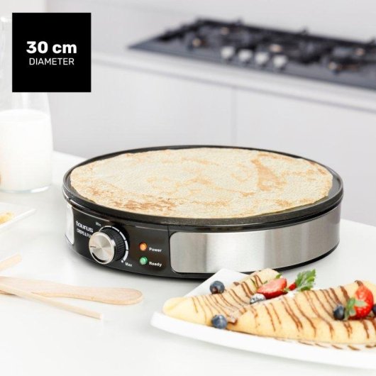Crepera Taurus Crepe & Fun 1200W Placa 30cm Antiadherente