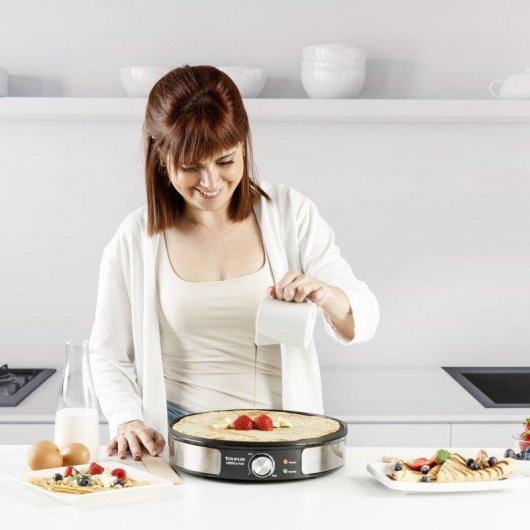 Crepera Taurus Crepe & Fun 1200W Placa 30cm Antiadherente