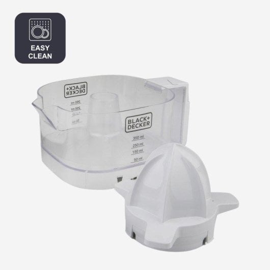 Exprimidor Black & Decker Bxcj25e Transparente 350 ml 25W