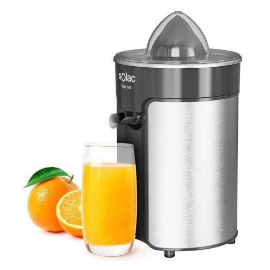 Exprimidor Solac Stillo 100 100W Acero Inoxidable Vertido Directo