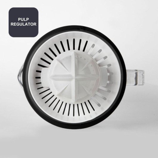 Exprimidor Black & Decker Automático 30W Jarra 1L Doble Giro Pulpa Ajustable