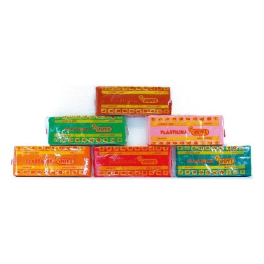 Plastilina Jovi Mediana Caja 15 Unidades Colores Surtidos