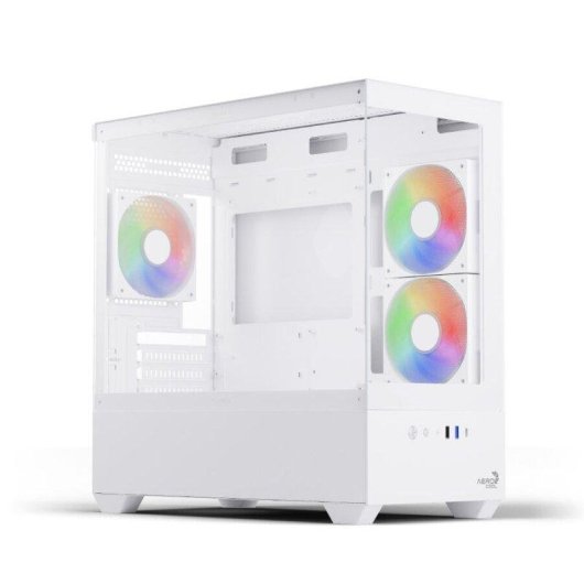 Carcasse PC Aerocool P300D Digi-G-WT-v1 Micro ATX Blanche