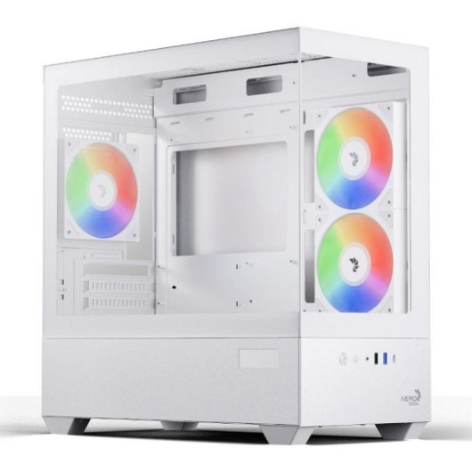 Carcasse PC Aerocool P300D Digi-G-WT-v1 Micro ATX Blanche