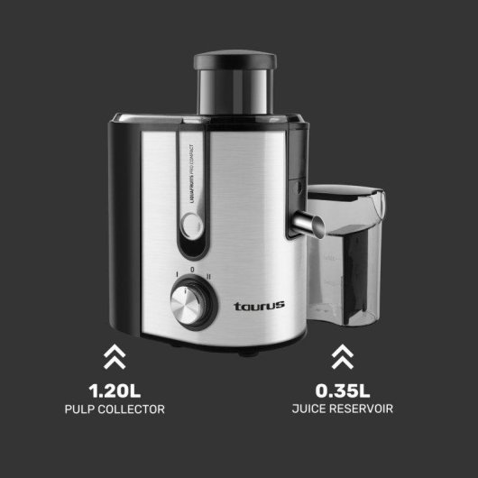 Licuadora Centrífuga Taurus Liquafruits Pro Compact 600W 2 Velocidades