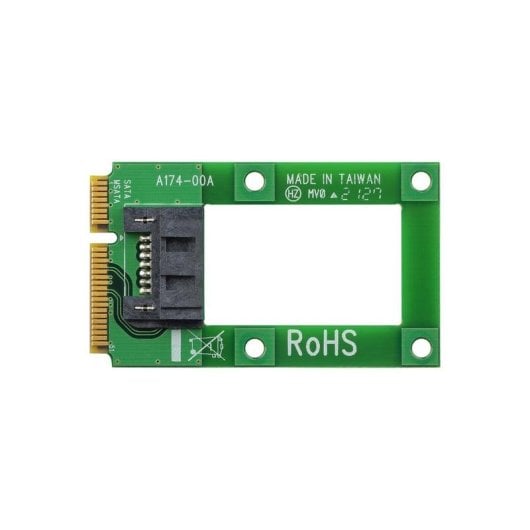 Adaptateur mSATA à SATA StarTech MSAT2SAT3 pour Disque Dur ou SSD