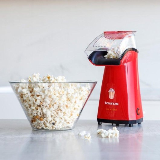Palomitero Taurus Pop'n'corn 1100W Rojo