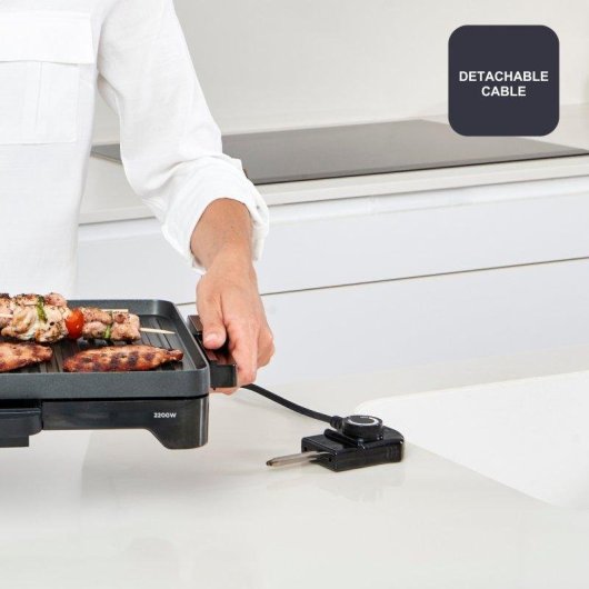 Plancha y Grill de Mesa Black+Decker BXGB2200E 2200W 49x27cm Antiadherente