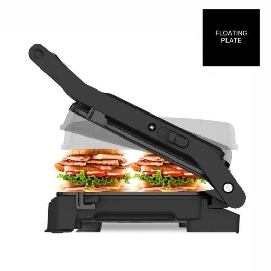 Parrilla Eléctrica Taurus Mygrill Legend 1000W Apertura 180º