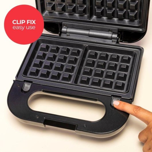 Sandwichera Solac Buon Piatti 3 en 1 750W Placas Intercambiables Antiadherente
