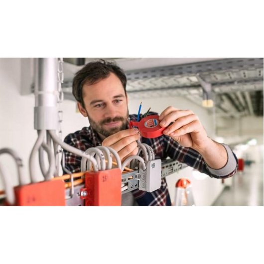 Nastro isolante Tesa 56192 PVC Nero 7000V 10m x 15mm