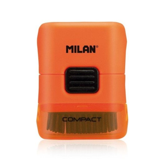 Goma de borrar y cepillo Milan Compact Fluo