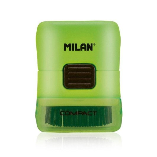 Goma de borrar y cepillo Milan Compact Fluo
