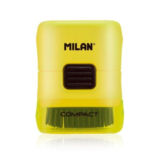 Goma de borrar y cepillo Milan Compact Fluo