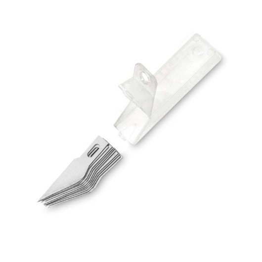 Scatola con 10 lame di ricambio per scalpello 6 mm 3 Claveles