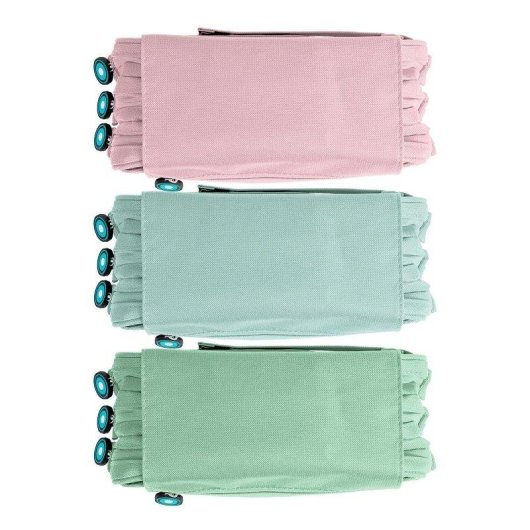 Estuche Portatodo Triple Grafoplás Bits and Bobs Coral