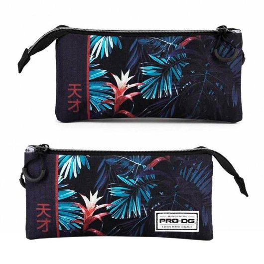 Astuccio Scolare Triplo Prodg Tokyo Blu Scuro