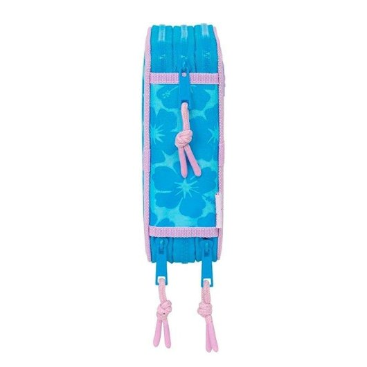 Estuche Plumier Safta Stitch Hawaii 36 Piezas Escolares