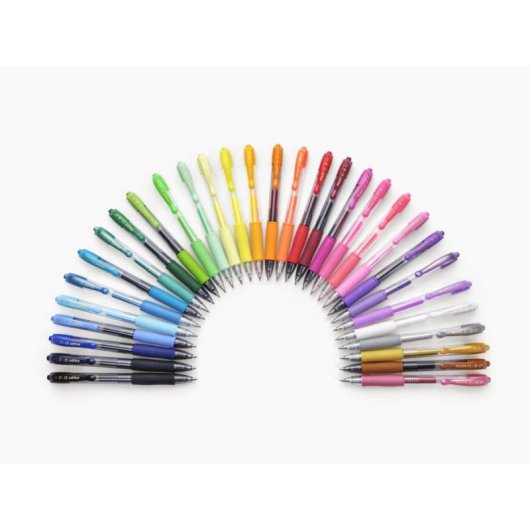 Boligrafo de gel Pilot G-2 0.7 retráctil vermelho transparente