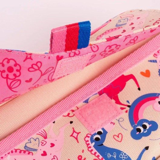 Estuche Portatodo Triple Milan Flowicorn Con Diseño de Unicornios
