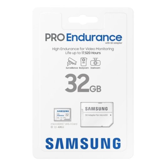 Cartão MicroSD Samsung MB-MJ32KA 32 GB Classe 10 UHS-I 100 MB/s