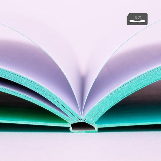 Libreta Milan Sunset A4 Pautada 48 Hojas Turquesa Pack 3 Unidades