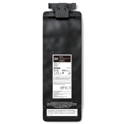 Cartuccia per Inchiostro Epson UltraChrome GS3 Nero 800 ml Pack individuale