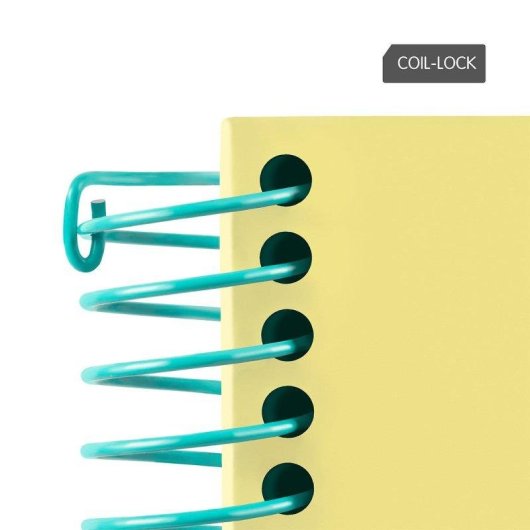 Pack 3 Cuadernos A4 Milan Sunset Pautados 90 Hojas Espiral Tapa Dura