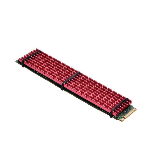 Refroidissement Gelid SubZero 100 mm dissipateur thermique rouge M.2 22110