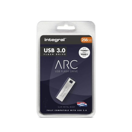Clé USB Integral INFD256GBARC3.0 256GB USB 3.2 Gen 1 Argent