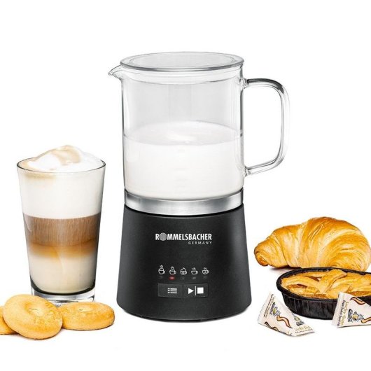 Calentador/Espumador de Leche Automático Rommelsbacher MS 625 Negro 600W
