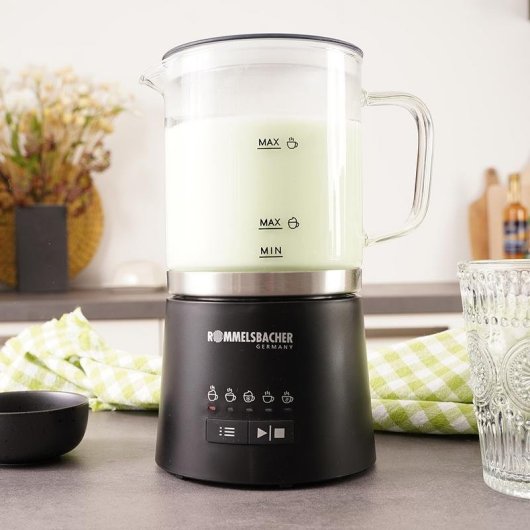 Calentador/Espumador de Leche Automático Rommelsbacher MS 625 Negro 600W