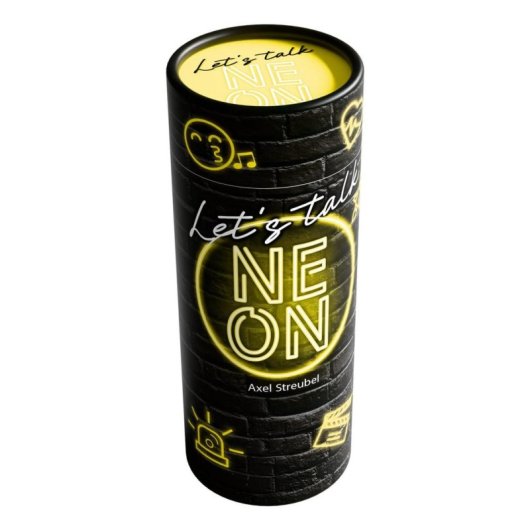 Juego de cartas HABA Lets talk NEON para 3-8 jugadores de 8 años