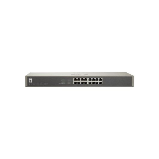 Switch LevelOne FSW-1650 16 Ports Fast Ethernet Unmanaged Rack-Montage