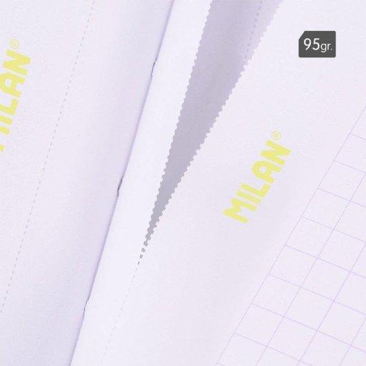 Quaderno A4 Milan Sunset - Pack 3 Rilegati Incollati 95g Giallo