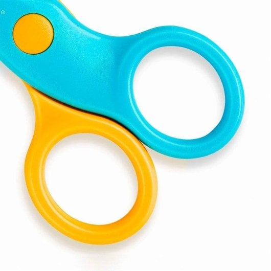 Tesouras de segurança Staedtler Noris Junior para crianças, bordas arredondadas, destro