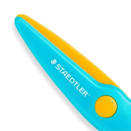 Tesouras de segurança Staedtler Noris Junior para crianças, bordas arredondadas, destro