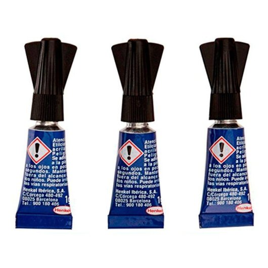 Colla istantanea Loctite Super Glue-3 Mini Trio - Lotto di 3 monodosi