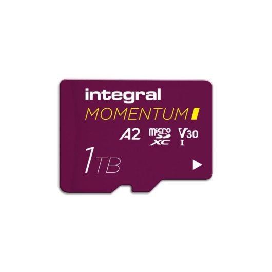 Carte microSD Integral Momentum I 1 To UHS-I 210 Mo/s V30 A2