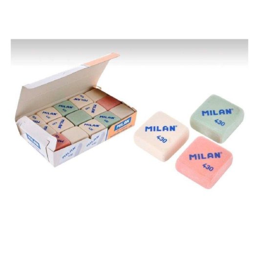 Goma de Borrar Milan 430 Miga de Pan Caucho Sintético