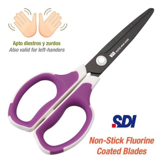 Forbici SDI I-sharp Non-stick Viola 17.5 cm