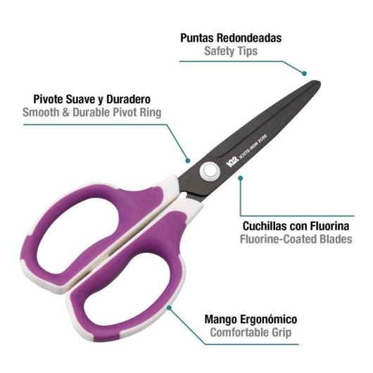 Forbici SDI I-sharp Non-stick Viola 17.5 cm