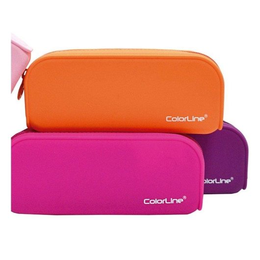 Borsa Scolare Rettangolare in Silicone Colorline Tocco Morbido